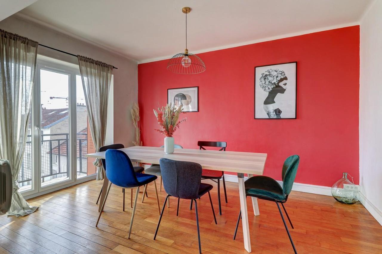 Apartmán Le Contemporain ~ Balcon ~ Parking Dijon Exteriér fotografie