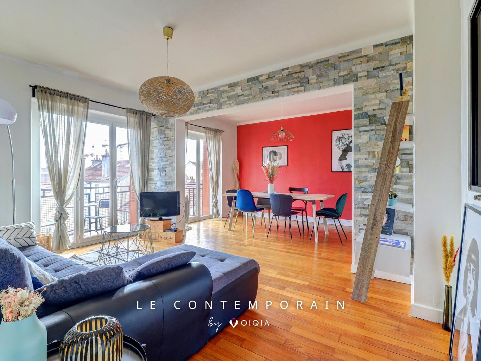 Apartmán Le Contemporain ~ Balcon ~ Parking Dijon Exteriér fotografie