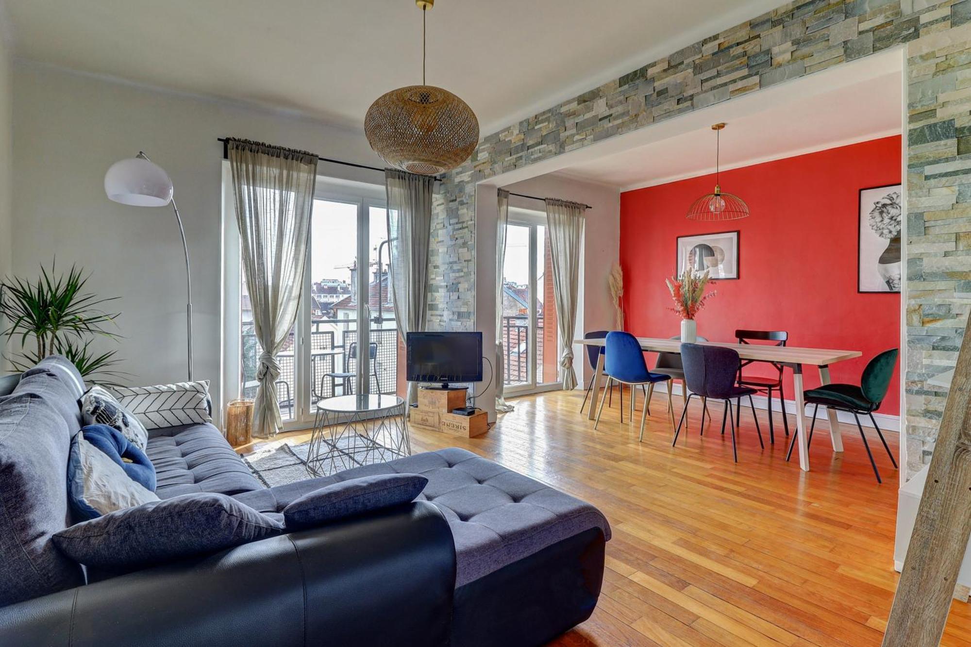 Apartmán Le Contemporain ~ Balcon ~ Parking Dijon Exteriér fotografie